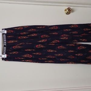 Joe Boxer Black Flame Flannel PJ Pants